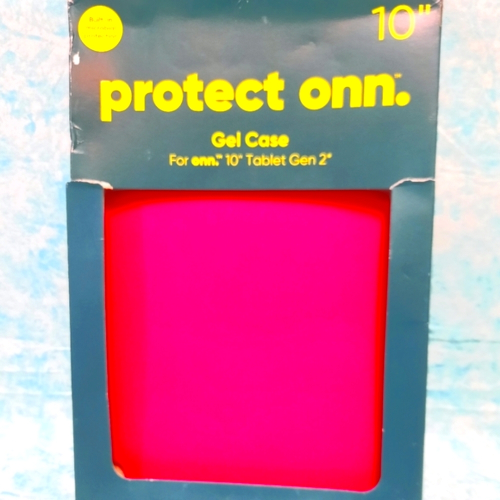 Pink 10" Onn Tablet Gel Case